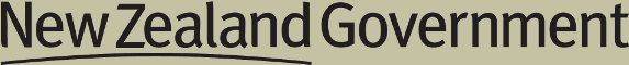 New Zealand Government Logo